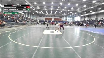 184 lbs Champ. Round 1 - Avery Bustamante, Brockport vs Naseer Johnson, Hunter