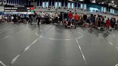 76 lbs Round 1 (6 Team) - Brooks Gilson, Cocoa Beach WC vs Emory Massa, Slate WA