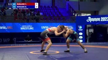 61 kg 1/8 Final - Yahor Rudauski, Individual Neutral Athletes vs Nicholas Bouzakis, United States