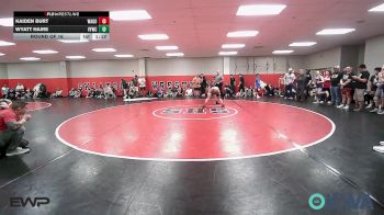 106 lbs Round Of 16 - Kaiden Burt, Wagoner Takedown Club vs Wyatt Haire, Verdigris Youth Wrestling