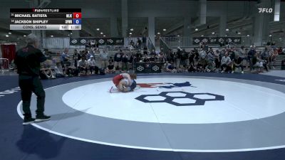 51 lbs Cons. Semis - Michael Batista, New Jersey vs Jackson Shipley, 3F Wrestling