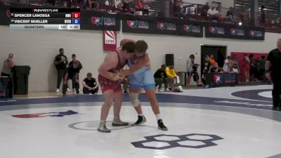 125 kg Quarters - Spencer Lanosga, Navy Wrestling Club vs Vincent Mueller, New York City RTC