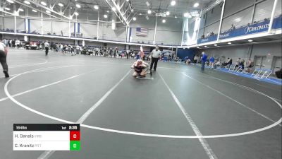 184 lbs Consi Of 16 #2 - Hadyn Danals, Virginia vs Chase Kranitz, Pittsburgh