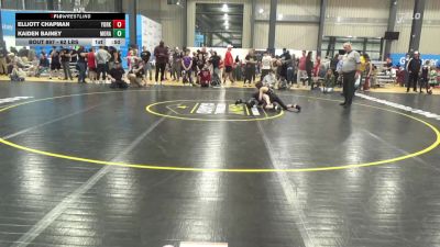 62 lbs Consolation - Elliott Chapman, York vs Kaiden Bainey, Morann