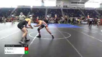 182 lbs Quarterfinal - Anthony Aguilera, Cheney vs Brook Byers, Salem Elite