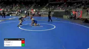 92 lbs 5th Place - Gavin Rangel, War Hammer vs Colby Houle, East Coast Bandits