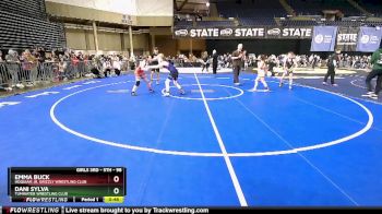 98 lbs Quarterfinal - Emma Buck, Hoquiam Jr. Grizzly Wrestling Club vs Dani Sylva, Tumwater Wrestling Club