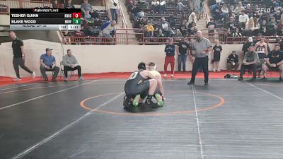 145_B lbs Round Of 32 - Tesher Quinn, Knoch vs Blake Wood, North Penn-Liberty