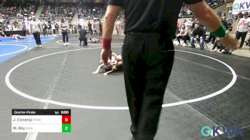 49 lbs Quarterfinal - Jax Cisneroz, Powerhouse Wrestling vs Maxwell Roy, Standfast