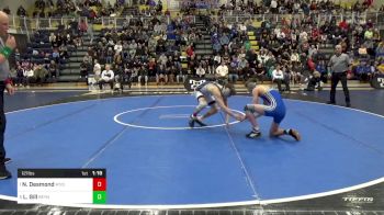 121 lbs Semifinal - Nate Desmond, Wyoming Seminary vs Louie Gill, Reynolds