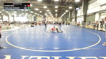 120 lbs Rr Rnd 3 - Allison Hegg, 757 Sirens vs Kyrie-Jade Atkinson, BHWC | Florida Supreme Girls