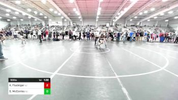 160 lbs Round Of 64 - Kal-El Fluckiger, AZ vs Sean McConley, NC