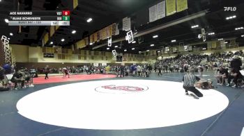 120 lbs Cons. Round 4 - Elias Echeveste, Bonita vs Ace Navarro, Vista