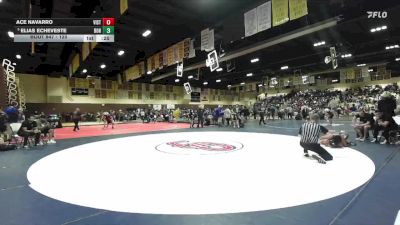 120 lbs Cons. Round 4 - Elias Echeveste, Bonita vs Ace Navarro, Vista