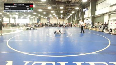 132 lbs Rr Rnd 2 - Logan Stewart, Camp Reynolds vs Nikita Li, Team Shutt King Penguin