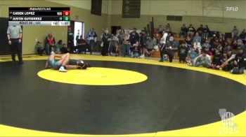 103 lbs Champ. Round 1 - Caden Lopez, Woodlake vs Justin Gutierrez, Farmersville Falcons