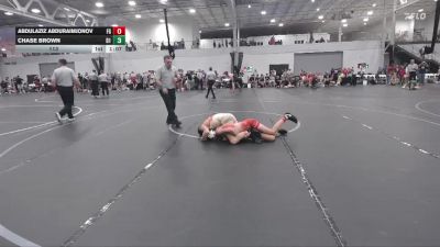 113 lbs Semis & 1st Wrestleback (8 Team) - Abdulaziz Abduraimjonov, Frost Gang vs Chase Brown, Division-1