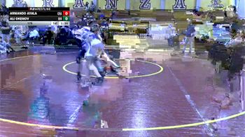 175 lbs Round 1 (4 Team) - Ali Okenov, Birmingham vs Armando Ayala, Crater