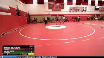 285 lbs Quarterfinal - Carson Del Wolfe, Prosser vs James Smith, Okanogan