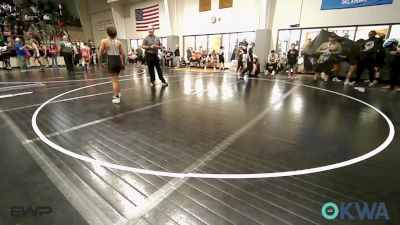 96 lbs Semifinal - Zachary Madrid, Team Tulsa Wrestling Club vs Benjamin Stevens, Beggs Youth Wrestling Program