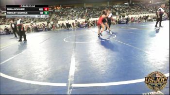 108 lbs Round Of 32 - Emma Rodarte, Wesley Wrestling Club vs Presley Garrels, Shelton Wrestling Academy