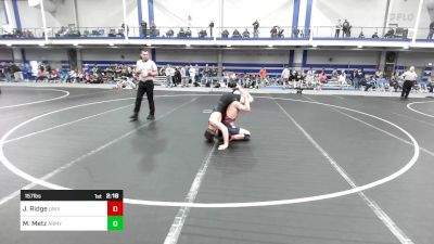 157 lbs Round Of 64 - Jeremy Ridge, University Of Pennsylvania vs Mark Metz, Army-West Point