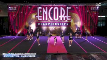 Spirit Central - Black Tigers [2026 L2 Junior - Flex Day 1] 2026 Encore Foxwoods Showdown