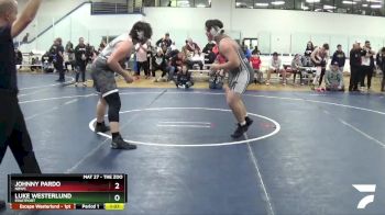 218 lbs 3rd Place Match - Luke Westerlund, Fruitport vs Johnny Pardo, NBWC