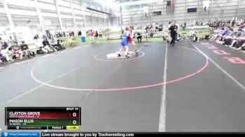 220 lbs Placement Matches (8 Team) - Clayton Grove, North Dakota Blue vs Mason Ellis, Alabama