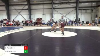 Quarterfinal - Chase Parrott, Springfield vs Nick Arborio, Western New England