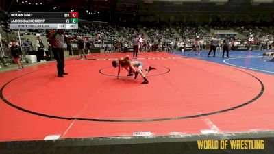 64 lbs Consi Of 8 #2 - Nolan Gatt, Backyard Brawlers vs Jacob Dadiomoff, Young Guns