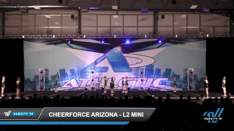 CheerForce Arizona - L2 Mini [2023 FLUTTER 10:28 AM] 2023 Athletic Championships Mesa Nationals