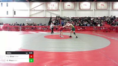 182 lbs Consi Of 8 #2 - Luke Shaw, Tewksbury vs Ethan Mayo, South Shore Tech