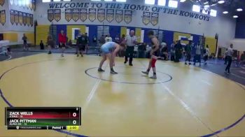 138 lbs Round 7 (8 Team) - Zack Wells, A`Dale vs Jack Pittman, Alpha WC