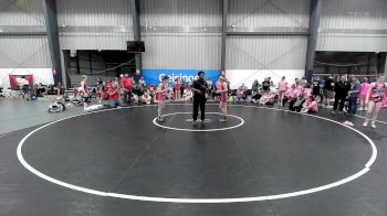 43 kg Rr Rnd 5 - Kaydn Hansen, Maine Trappers vs Elle Changaris, Jersey United Pink