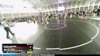 77-83 lbs Quarterfinal - Rylee Gardner, Grantsville WC vs Brylee Janes, Rocky Mountain Wrestling Academy