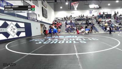 215 lbs Consi Of 8 #2 - Rodney Nesbitt, John Marshall vs Joe Davis, John Marshall