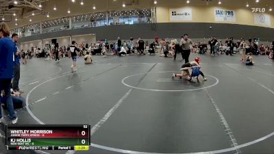 52 lbs Round 5 (6 Team) - KJ Hollis, New Kent WC vs Whitley Morrison, Junior Terps Xpress