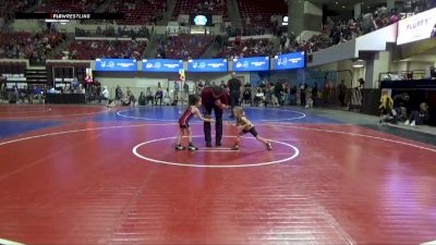 37 lbs Semifinal - Keosa Rivera, Montana Disciples vs Ava O`Neill, Silver Valley Wrestling Club