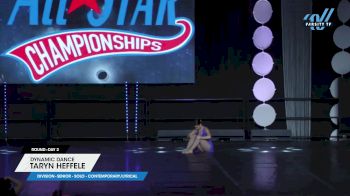 Dynamic Dance - Taryn Heffele [2025 Senior - Solo - Contemporary/Lyrical Day 2] 2025 ASCS Dance Grand Nationals & Cheer Showdown