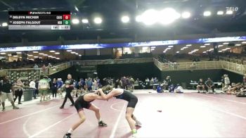 126 lbs Champ. Round 1 - Joseph Falgout, North Bay Haven vs Delsyn Recker, Carolina Forest