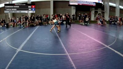 105 lbs Semis - Cameron Hodge, Colorado vs Layla Ward, California