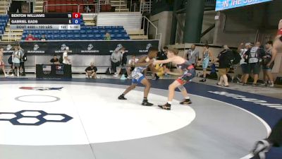 100 lbs Cons. Rd Of 32 - Benton Williams, Virginia vs Gabriel Eads, Illinois