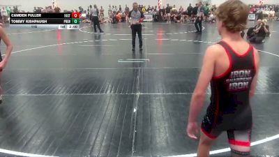 116 lbs Round 2 (8 Team) - Tommy Kishpaugh, Precision WA vs Camden Fuller, The Factory