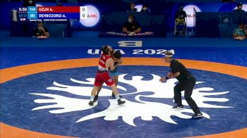 55 kg Quarterfinal - Adem Burak Uzun, TUR vs Amirreza Mohammadreza Dehbozorgi, IRI