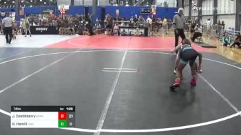 74 lbs Rr Rnd 1 - Jamiel Castleberry, Barn Boys vs Braeden Hamill, Pinning Down Autism