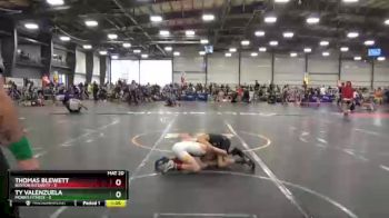 76 lbs Round 4 (6 Team) - Thomas Blewett, Buxton Intensity vs Ty Valenzuela, Morris Fitness