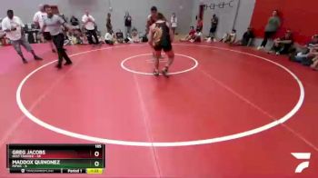 185 lbs Round 4 (6 Team) - Greg Jacobs, Best Trained vs Maddox Quinonez, MPWC