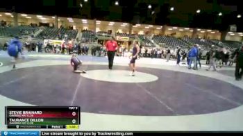 100 lbs Cons. Semi - Stevie Brainard, Oakridge Mat Club vs Taurance Dillon, Oakridge Mat Club