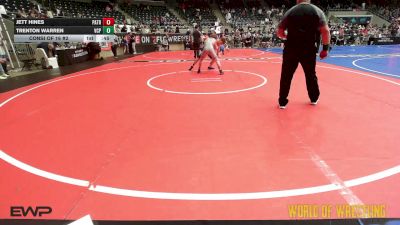 108 lbs Consi Of 16 #2 - Jett Hines, Patriot Wrestling Club vs Trenton Warren, Valiant Prep